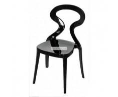 Gaber chaise de cuisine noir anita.
