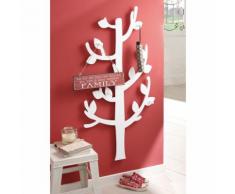 Porte-manteau mural 4 patères Baum Home Affaire