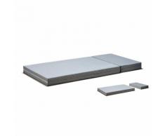 Matelas bébé évolutif 90x190cm en mousse déhoussable H12cm LOTSO