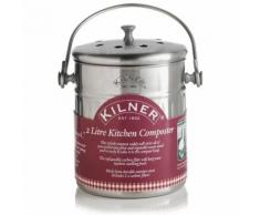 Composteur en inox avec 2 filtres à charbon 2L Accessoires