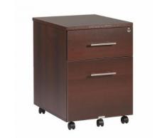 caisson mobile majesty wenge 2 tiroirs,