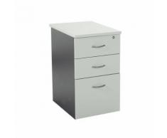 caisson hb p60 3 tiroirs gris clair / an thracite,