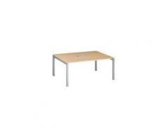 Table de réunion hêtre Arko aluminium