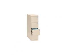 Classeur monobloc Pro 4 tiroirs pour dossiers suspendus beige