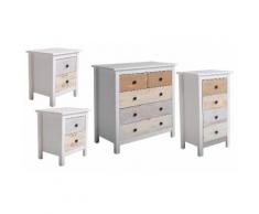 Table de chevet + Chiffonnier + Commode Betty