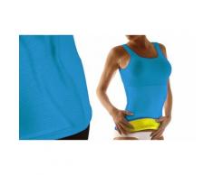Sauna Top - Bleu - 1 top/Taille L/XL