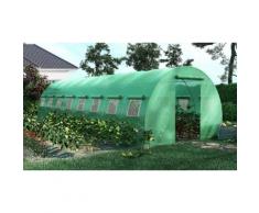 Serre de jardin Tunnel :24 m² - 8 x 3 m
