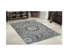 Tapis graphiques : Carré gris / 160x230cm