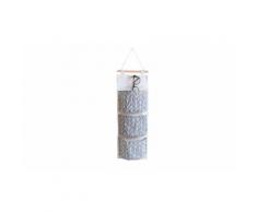 3x rangement mural 3 poches : Gris
