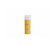 1x rangement mural 3 poches : Jaune