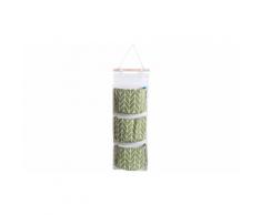 1x rangement mural 3 poches : Vert