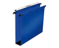 Dossier suspendu en polypro L'Oblique Az Ultimate - fond 80 mm - pour tiroir - bleu - paquet de 10