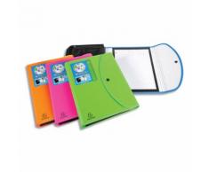 Conférencier Exacompta Campus Neon - PP 23/10e - avec bloc ligné - coloris assortis fluo bleu/orange/rose/vert