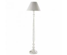 Lampadaire en bois blanc EMMELINE