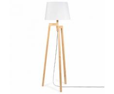 Lampadaire trépied en bois H 150 cm VESUVIO