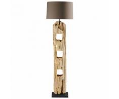 Lampadaire en bois H 170 cm ALPAGES