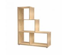Étagère escalier coloris chêne L94cm