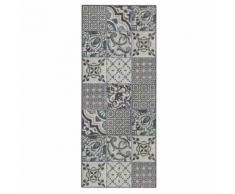 Tapis de couloir en vinyle gris 60x200cm