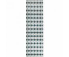 Tapis de couloir en vinyle vert 60x200cm