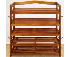 Étagère meuble chaussures - Revêtement PU - Meuble armoire à chaussures