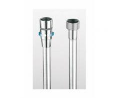 Flexible de douche anti-torsion avec cromolux 150 cm nylon gris - CRISTINA ONDYNA CR15051