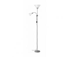 Lampadaire avec liseuse Spari 4 - Blanc