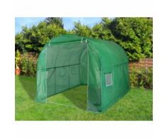 Serre de jardin Tunnel - 18m2 - 6x3m