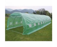 Serre tunnel de jardin "Althea" - 36m² - 12 x 3 x 2 m