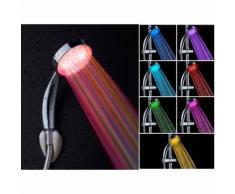 Pommeau de douche lumineux LED - Rainbow