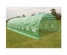 Serre tunnel de jardin "Althea" - 30m² - 10 x 3 x 2 m
