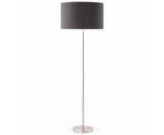 Lampadaire design 'LIVING BIG' noir réglable en hauteur