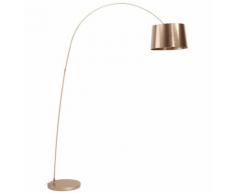 Lampadaire arqué design 'KALIPSO' couleur cuivre