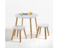 Table et 2 tabourets enfant Jimi - La Redoute Interieurs