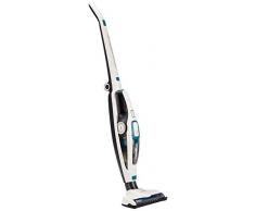 Leifheit 11925 Aspirateur Balai sans fil Regulus PowerVac 2 en 1, Plastique, Blanc, 24 x 27 x 110 cm