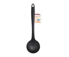 Metaltex Basic Louche de Soupe, Nylon, Noir, 25Â x 15Â x 5Â cm