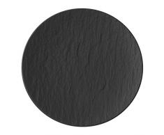 Villeroy & Boch Manufacture Rock Assiette Ã pain, Ã structure vaisselle en porcelaine Grande QualitÃ© En Gris, 16Â cm, blanc, 16Â x 16Â x 3Â cm