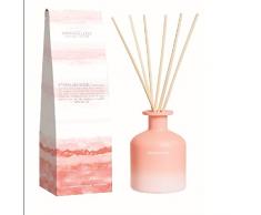 Stoneglow Mixology Sparkling Rosé, diffuseur de Parfum, Verre, Carton roseaux, 8 x 8 x 28 cm