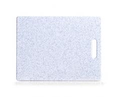 Zeller Planche à découper en Plastique, Plastique, Gris Clair, ca. 36,5 x 27,5cm
