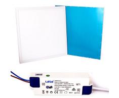 taloya 36 W Panneau LED 62 x 62 cm 83 RA Blanc neutre 4000 K Cadre Blanc Classe defficacité énergétique A garantie 5 ans einlege Lampe Grille Plaque de couverture