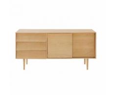 Buffet enfilade 2 portes 3 tiroirs Milk