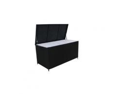 Coffre jardin "Victor XL" - 170 x 82 x 86 cm - Noir