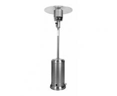 Parasol chauffant 13KW INOX + détendeur Chauffage terrasse extérieur à gaz + Connectique gaz