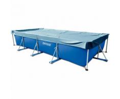 Bâche de protection pour piscine tubulaire rectangulaire 4,50 x 2,20 m - Intex
