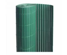 Canisse PVC double face Vert 3 m - 1 rouleau de 3 x 1,20 m - Jardideco