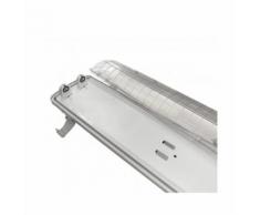 - Réglette - Boitier Tube LED T8 Double Etanche 1500 mm-