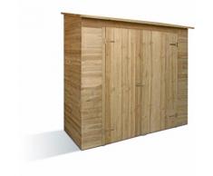 Armoire de jardin avec toit schingel Savona | 200 x 100 x 200 cm