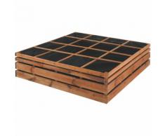Carré potager LIGN Z 120 CL3B | 120 x 120 cm