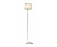 Lampadaire extérieur design Brilliant Drag Blanc 01 Métal 96300/05
