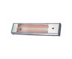 Reglette infrarouge Quartz 1200W NIKLAS chauffage mural intérieur et extérieur électrique 230V