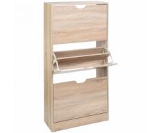 Meuble à chaussures Bivoak - 3 Tiroirs - MDF